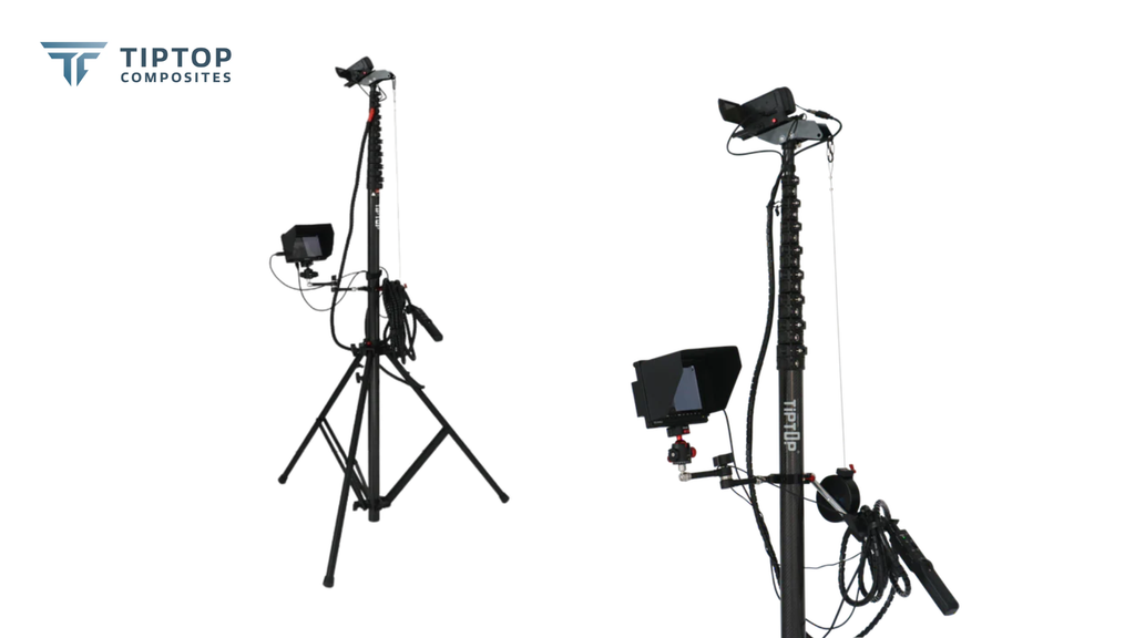 How to Set Up a 13m 43ft Carbon Fiber Endzone Camera System for Live Sports Coverage